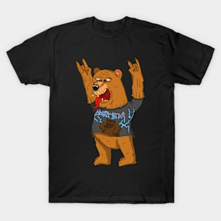 Heavy Metal Bear T-Shirt